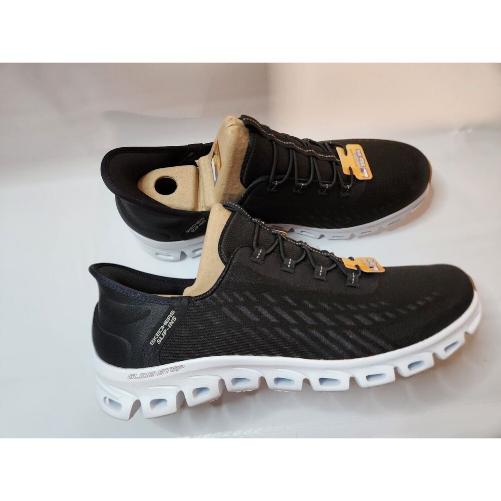 Skechers Glide‑Step Tranquility Women’s 11 Wide Black White